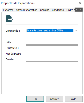 Après l’exportation